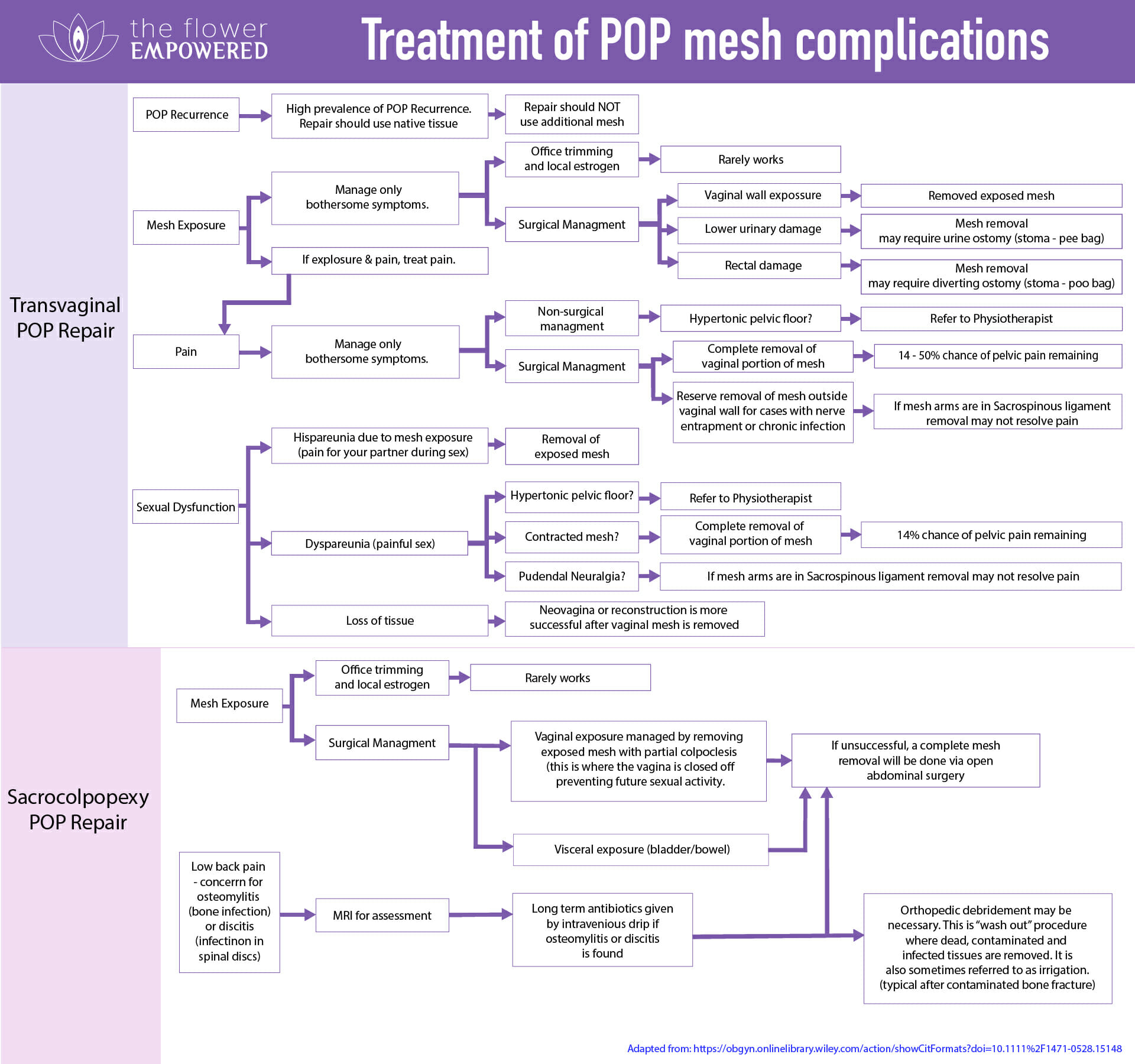 18 Considerations when planning Pelvic Mesh removal